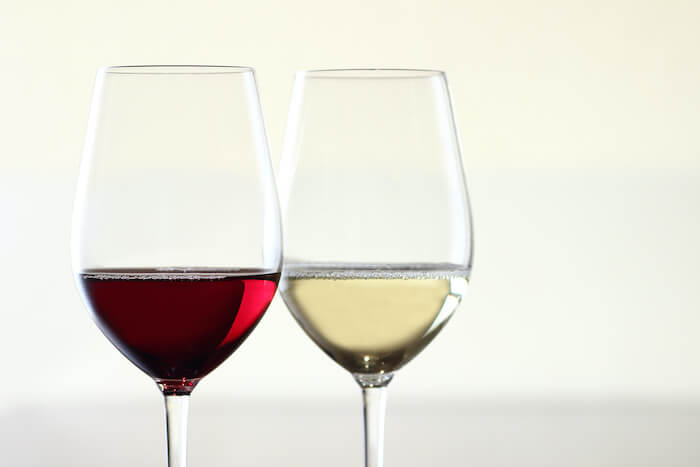 赤ワイン、白ワイン（グラス）